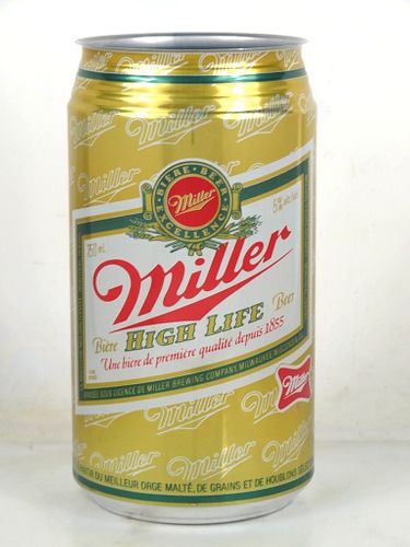 1984 Miller High Life 750ml Beer Can Molson Canada