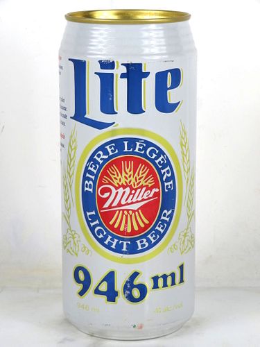 1984 Miller Lite 946ml Beer Can O'Keefe Canada