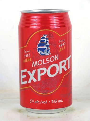 2000 Molson Export 355ml Beer Can Canada