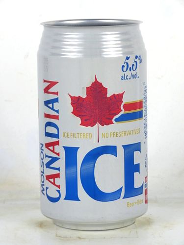 1993 Molson Ice 355ml Beer Can Canada