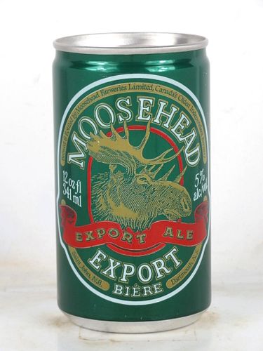 1985 Moosehead Export Ale 355ml Can Canada