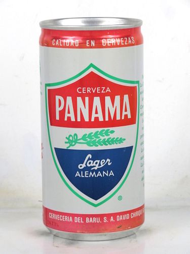 1998 Panama Lager Alemana 296ml Beer Can