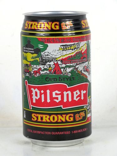 1993 Pilsner Old Style (Strong) 355ml Beer Can Molson Canada