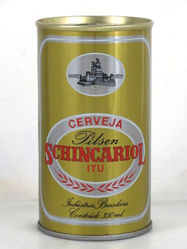 1975 Schincariol Steel 350ml Beer Can Brazil