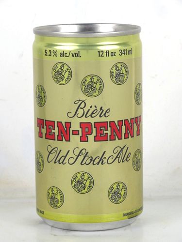 1986 Ten-Penny Old Stock Ale 355ml Can Moosehead Canada