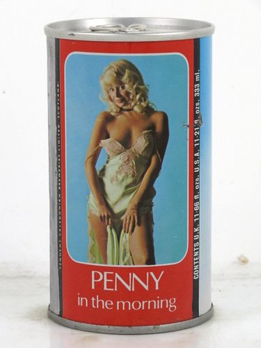 1973 Tennent's Lager Beer "Penny In The Morning" 11.66oz Can Scotland