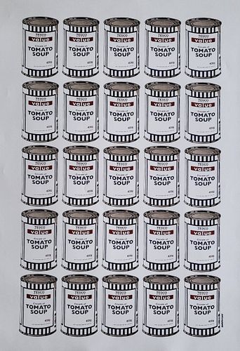 Banksy "Tomato Soup Can" 2006 Screenprint