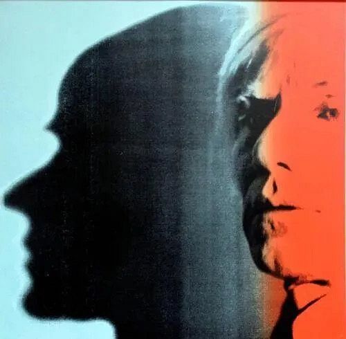 Andy Warhol "The Shadow" 1981 Silkscreen