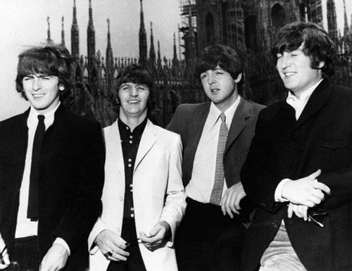 The Beatles "Milan, 1965" Poster