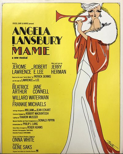 Angela Lansbury Soundtrack Album - Mame Poster