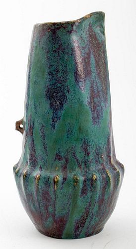 Pierre-Adrien Delpayrat Glazed Stoneware Vase