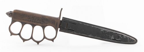L.F. & C. World War I U.S. M1 1918 Trench Knife