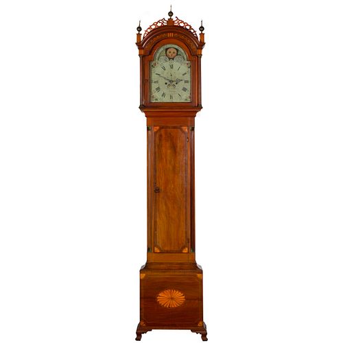 Federal Tall Case Clock, Jacob Sargeant (1761-1843)