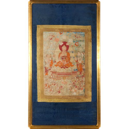 Tibetan Thangka Early 20h Century
