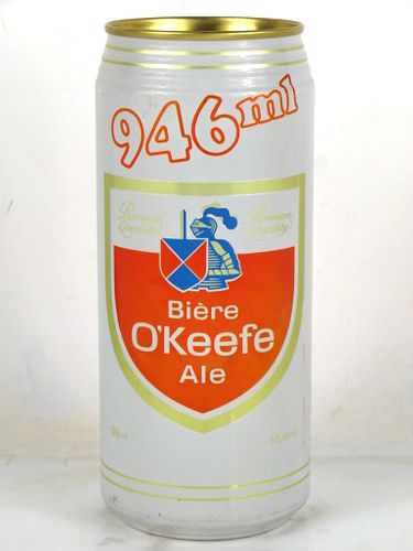 1984 O'Keefe Malt Liquor 946ml Beer Can Canada