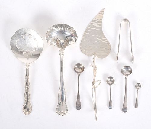 A Group of Sterling Flatware