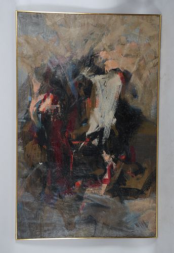 Jack Stewart, Forge #6, Oil on Canvas