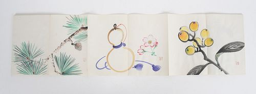 Japanese School, (20th c.) Book of Watercolors