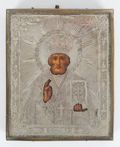 A Russian Icon, St. Nicholas