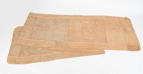 North African Embroidered Textile, 20th Century
