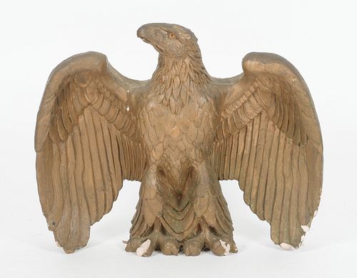 A Large Terracotta Eagle
