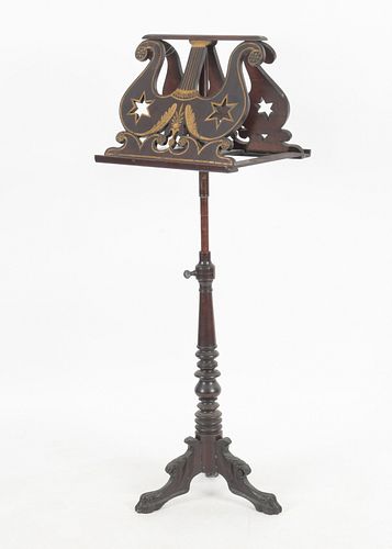 An American Classical Period Music Stand