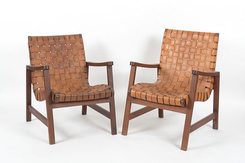 Two Chairs, Manner of Jens Risom