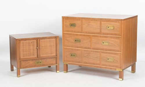 Two Baker 'Milling Road' Campaign Style Chests