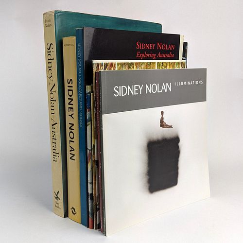 [AUSTRALIAN ART] 10 Sidney Nolan Books