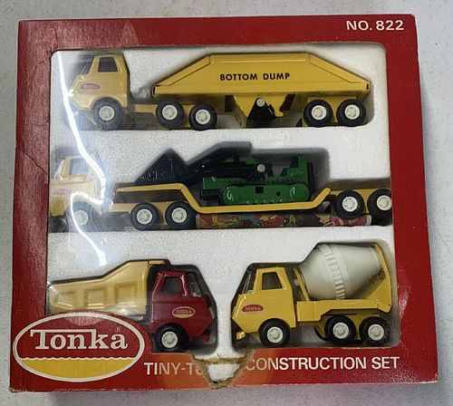 INY TONKA CONSTRUCTION SET #822 WITH ORIG BOX