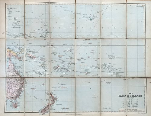 [MAPS] The Pacific Islands on Mercator's Projection [London Atlas Map of The Pacific Islands]