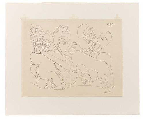 Picasso,"La Pique I",  Marina Picasso Collection