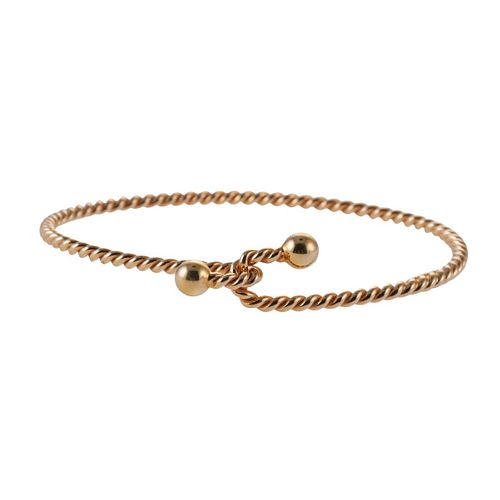Tiffany & Co 18k Gold Twisted Rope Bracelet