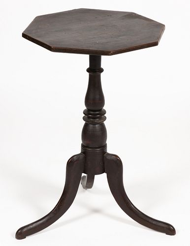 PAGE CO., SHENANDOAH VALLEY OF VIRGINIA WALNUT CANDLESTAND 