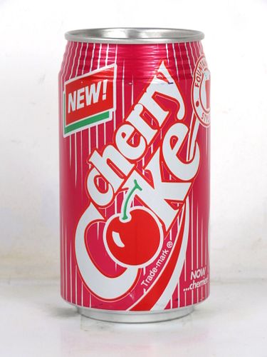 1990 Cherry Coke (CCE) 12oz Can