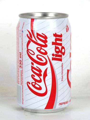 1989 Coca Cola Light 330ml Can Greece