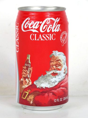 1993 Coca Cola Santa Christmas 12oz Can
