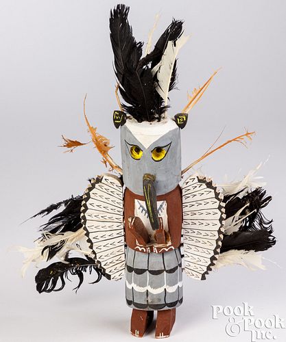 Pueblo Indian carved and painted Kachina doll