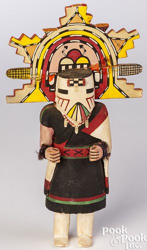 Hopi Mana kachina doll with tableta, ca. 1940