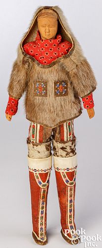Greenland Inuit Eskimo doll, ca. 1900