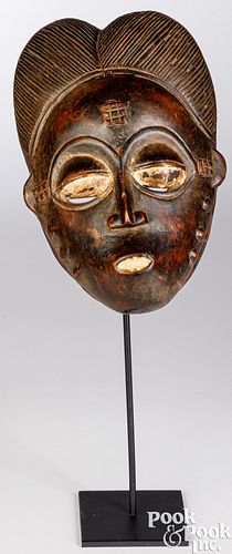 Carved African Dan mask