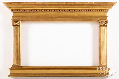 Contemporary gilt frame