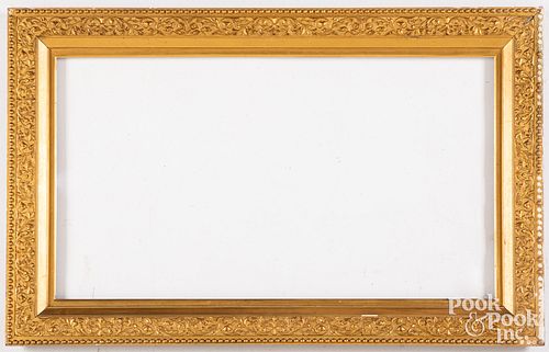Giltwood frame, late 19th c.