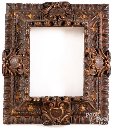 Continental carved frame, 17th c.