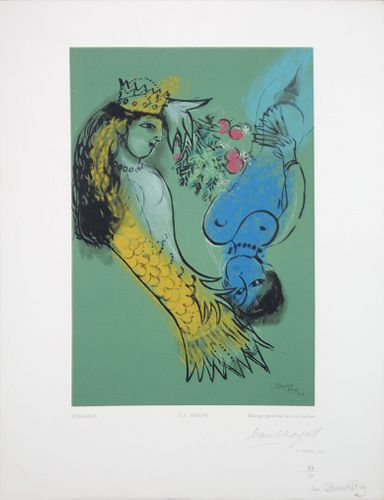 Marc Chagall (After) - La Sirene