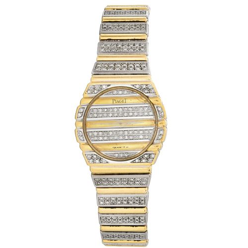 Piaget Polo Diamond and 18K Watch