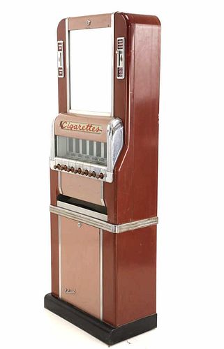1940s National Vendors Cigarette Vending Machine