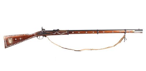 C. 1856-1866 London Armory Musket w/ Tacking
