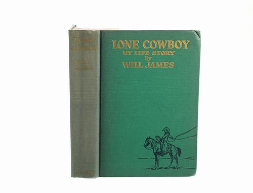 1930 1st Ed. "The Lone Cowboy" by Will James