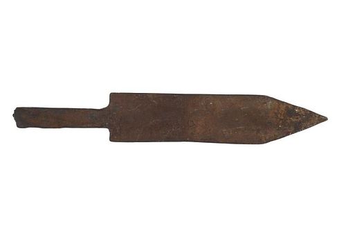 19th C. American Indian Forged Dag Knife Blade